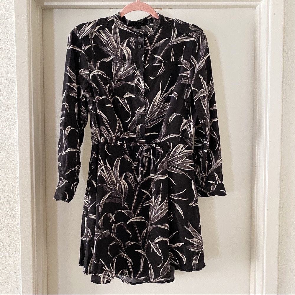 all saints | sanko willow dress, sz 4